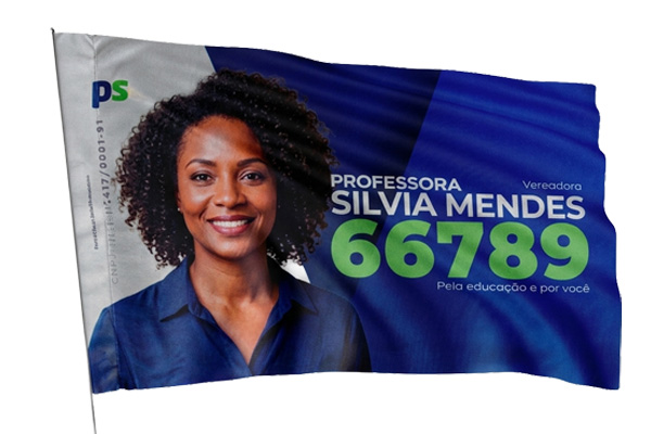Bandeiras políticas para campanha 2026